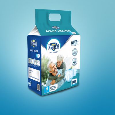 Protect Adults Tape Style Diaper (M)