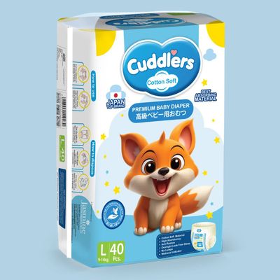 Cuddlers Cotton Soft (L)-40pcs