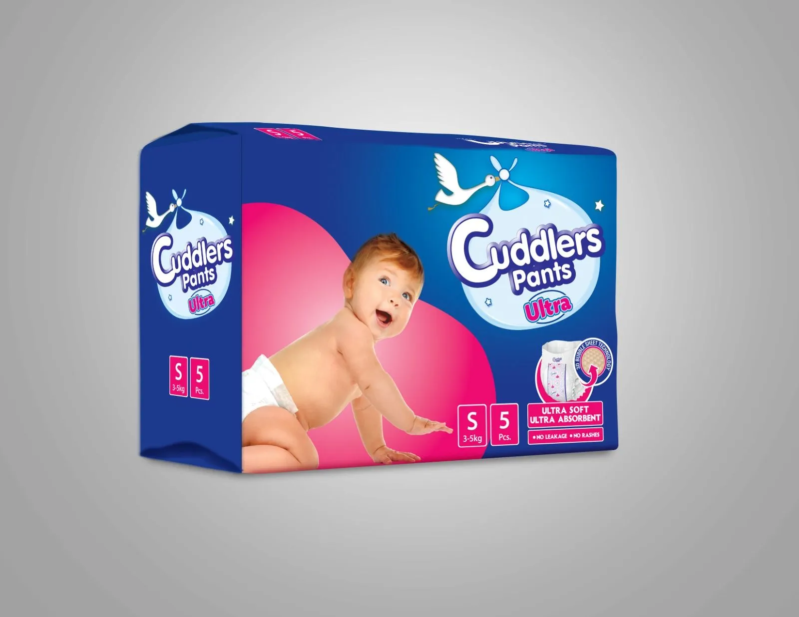 Cud SPCD Pant Diapers (M)