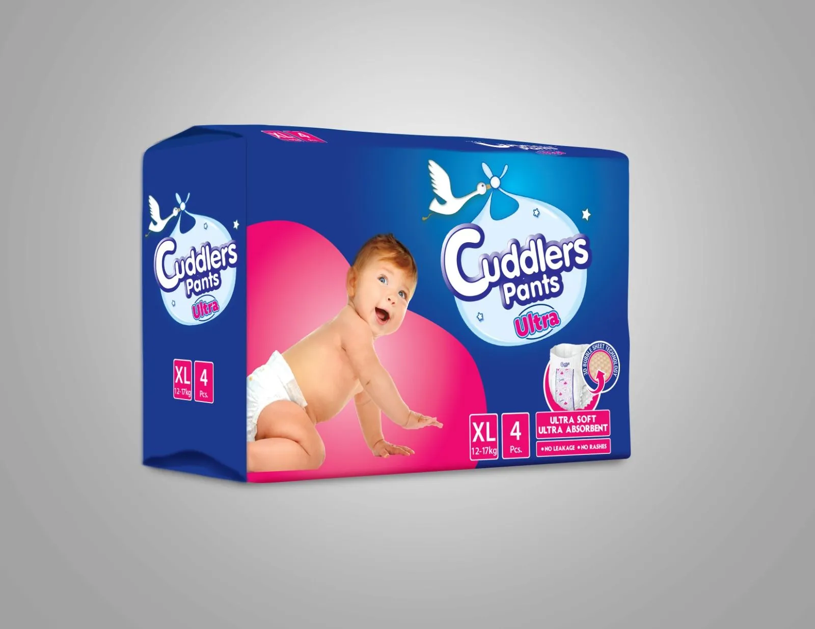 Cud SPCD Pant Diapers (XL)