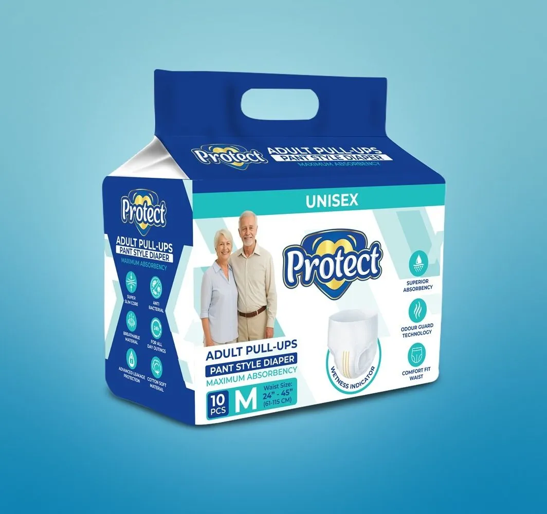 Protect Adults Pant Style Diaper (M)