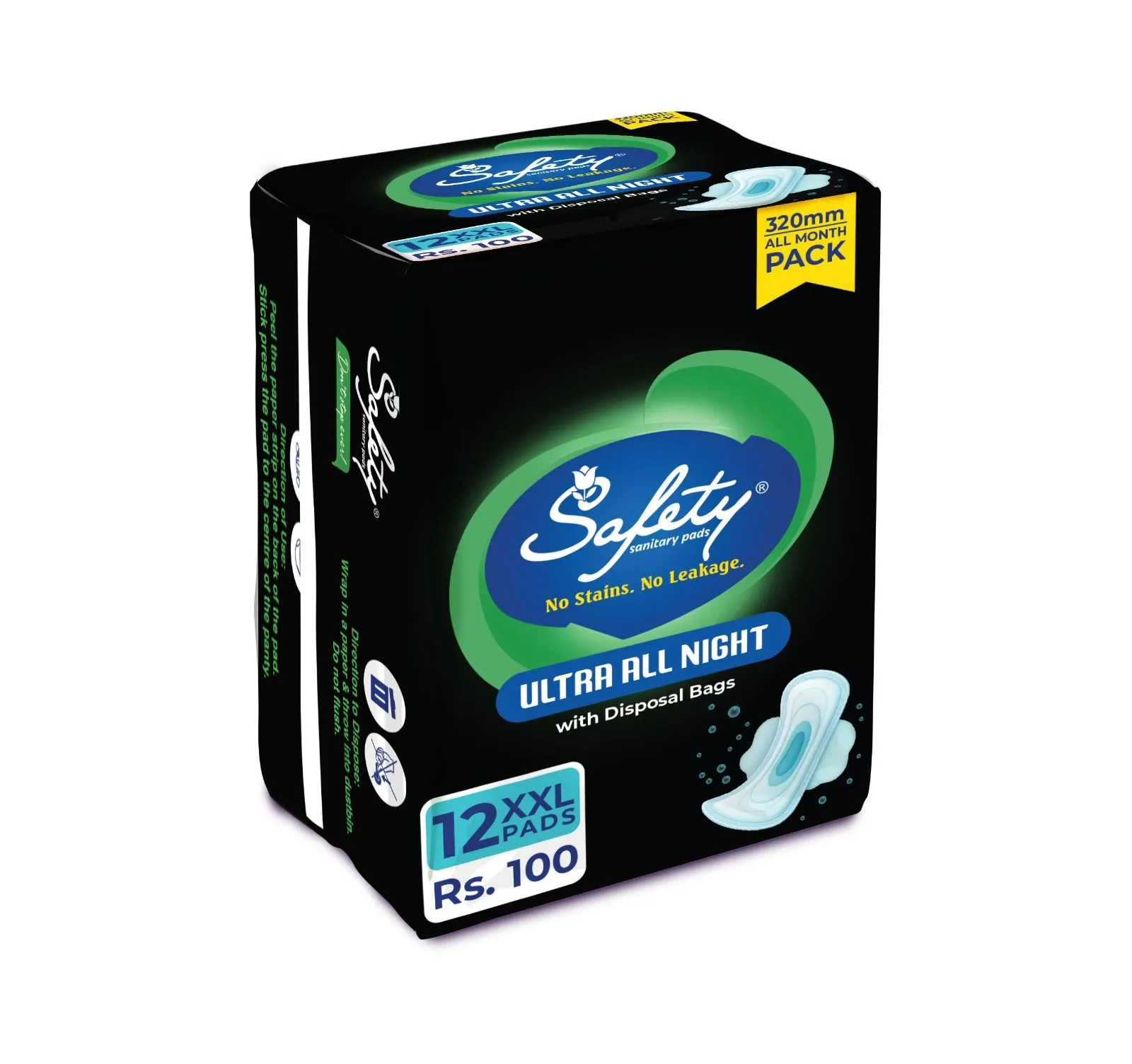 Safety Ultra All Night XXL (12Pcs)