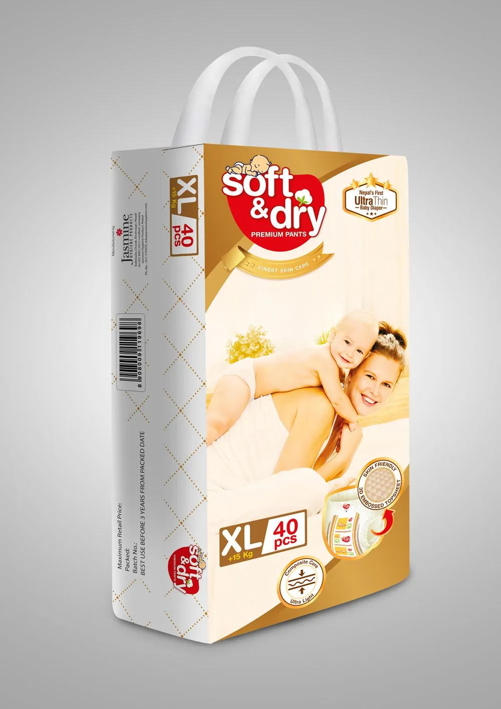 Soft and Dry Eco-Pack (XL)